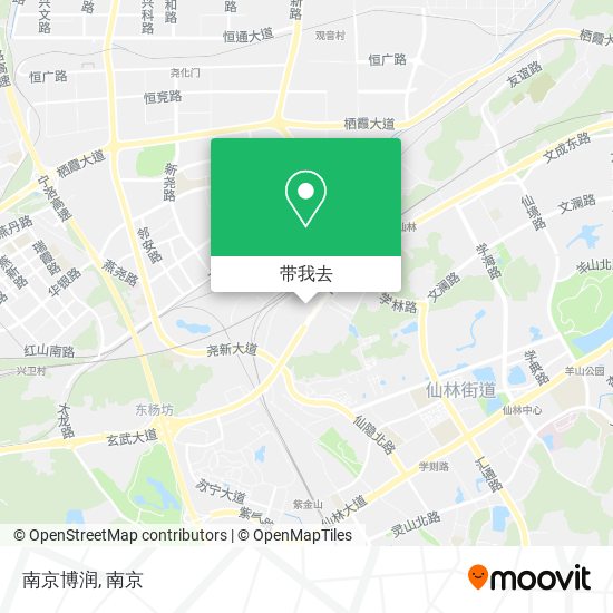 南京博润地图