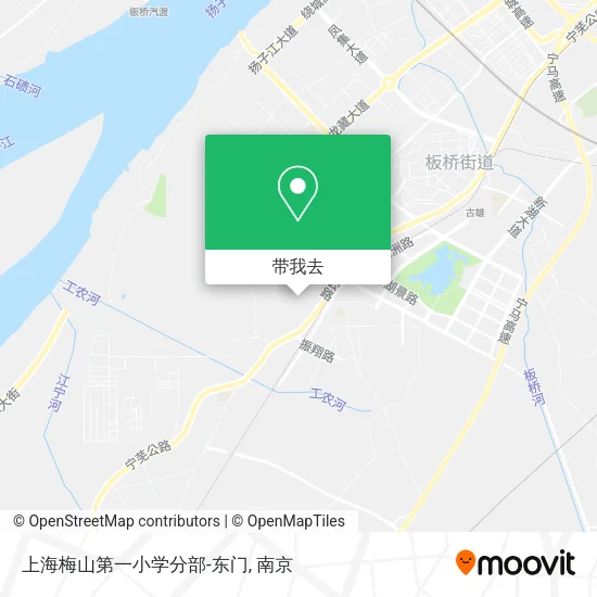 上海梅山第一小学分部-东门地图