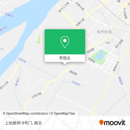 上怡新村-3号门地图