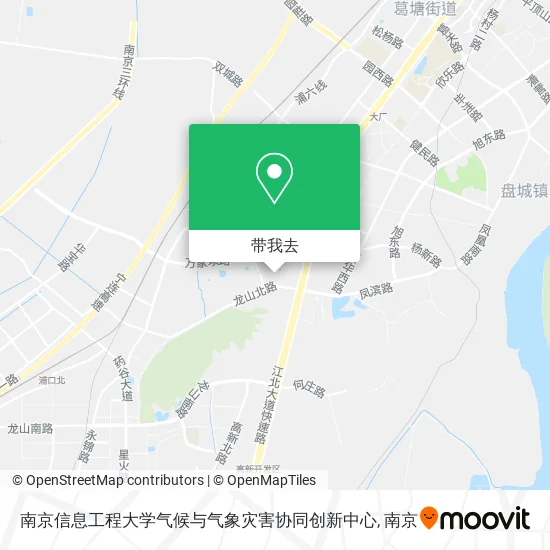 南京信息工程大学气候与气象灾害协同创新中心地图