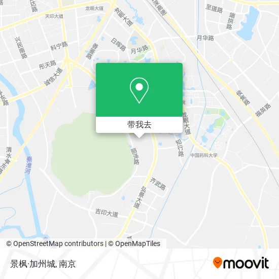 景枫·加州城地图