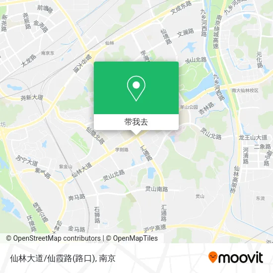 仙林大道/仙霞路(路口)地图