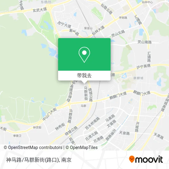 神马路/马群新街(路口)地图