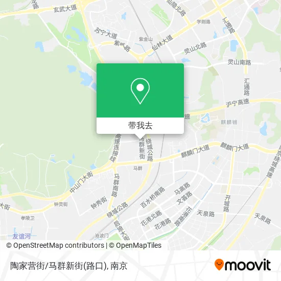 陶家营街/马群新街(路口)地图