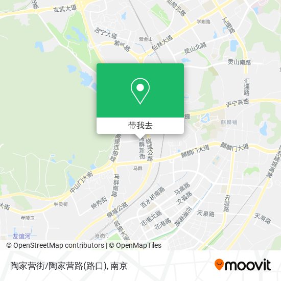 陶家营街/陶家营路(路口)地图