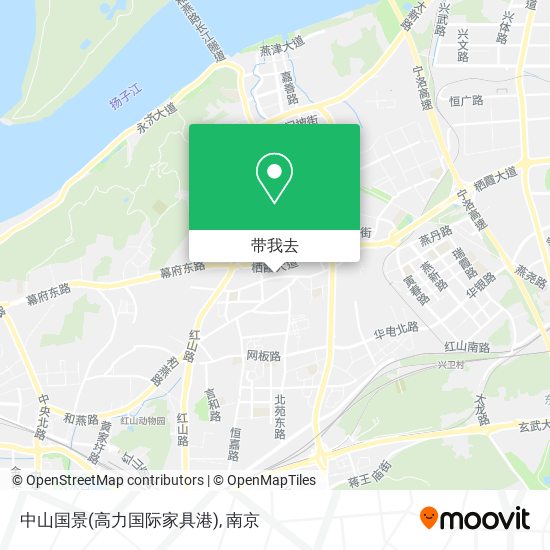 中山国景(高力国际家具港)地图