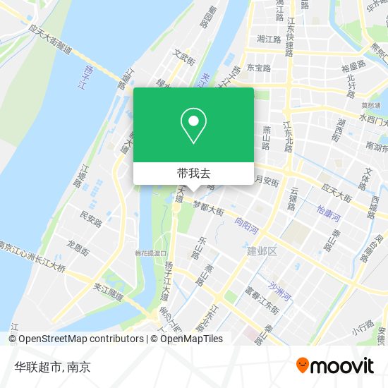 华联超市地图