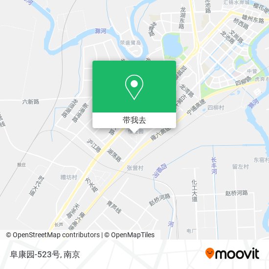 阜康园-523号地图
