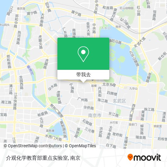 介观化学教育部重点实验室地图