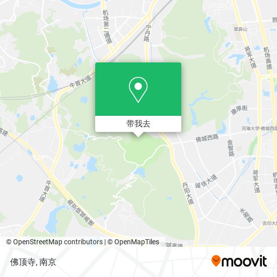 佛顶寺地图