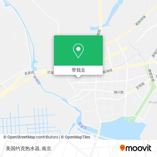 美国约克热水器地图