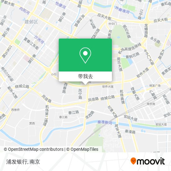 浦发银行地图