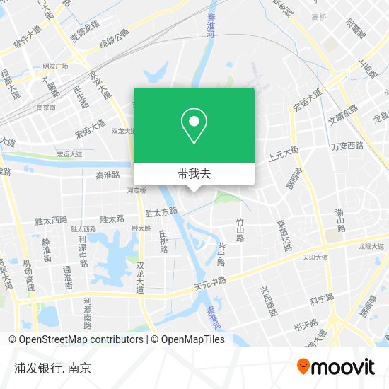 浦发银行地图