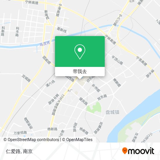 仁爱路地图