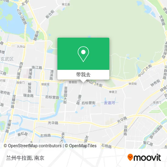 兰州牛拉面地图