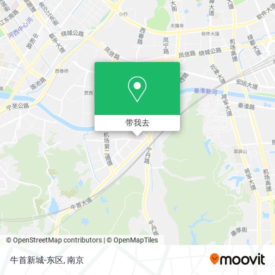 牛首新城-东区地图