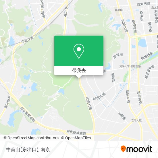 牛首山(东出口)地图