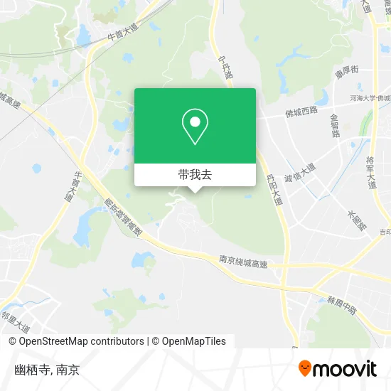 幽栖寺地图