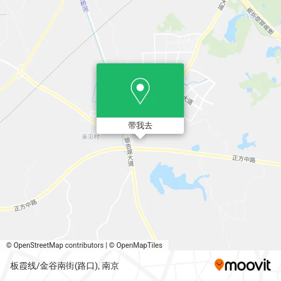 板霞线/金谷南街(路口)地图
