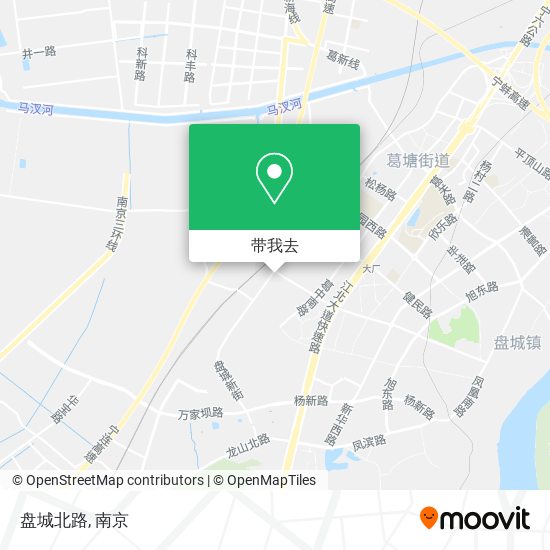 盘城北路地图