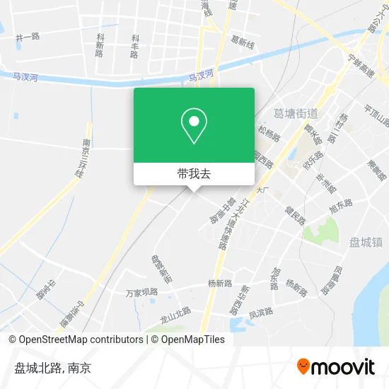 盘城北路地图