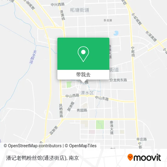 潘记老鸭粉丝馆(通济街店)地图