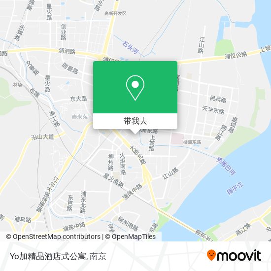 Yo加精品酒店式公寓地图