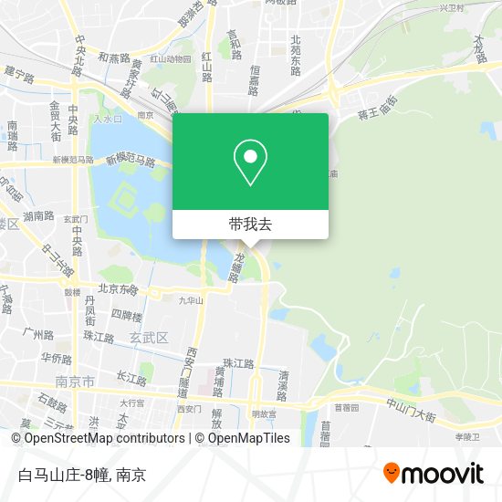 白马山庄-8幢地图