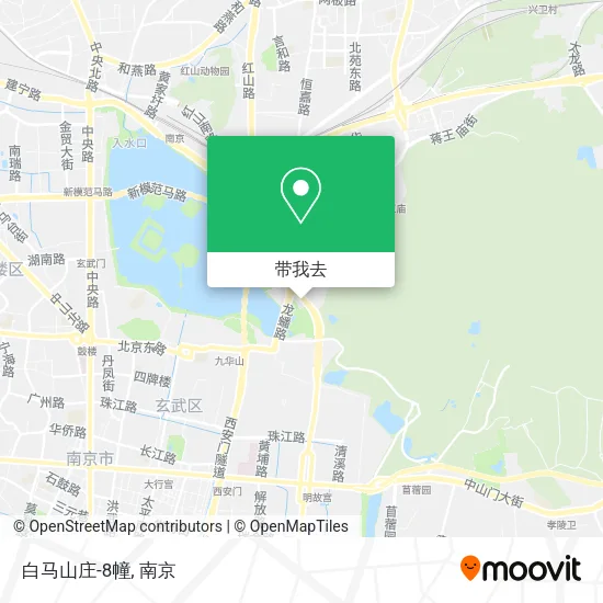 白马山庄-8幢地图