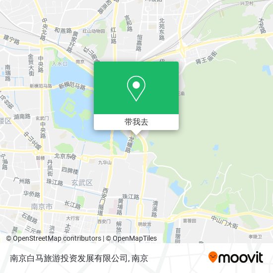 南京白马旅游投资发展有限公司地图