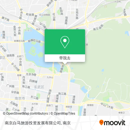 南京白马旅游投资发展有限公司地图