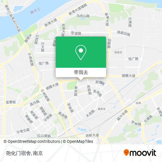 尧化门宿舍地图