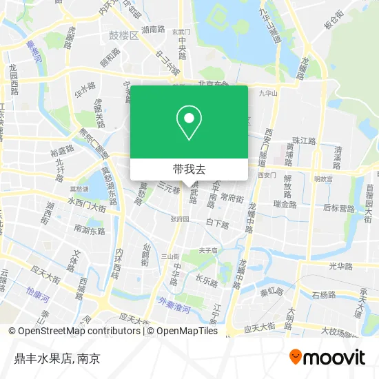 鼎丰水果店地图