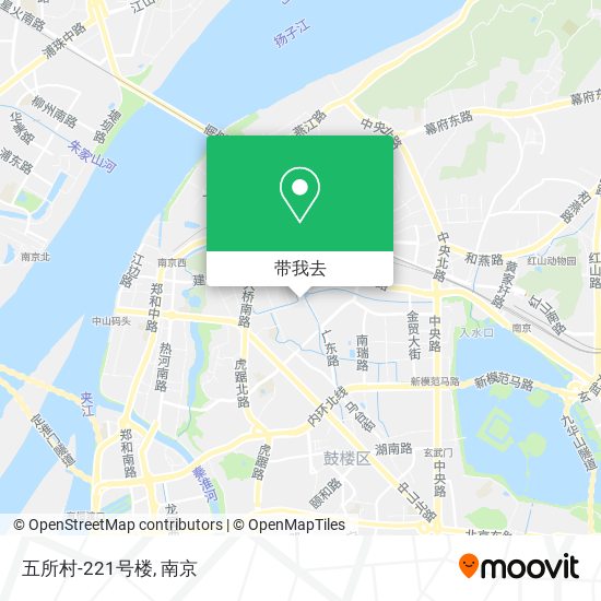 五所村-221号楼地图