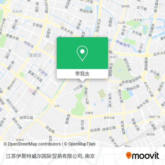 江苏伊斯特威尔国际贸易有限公司地图