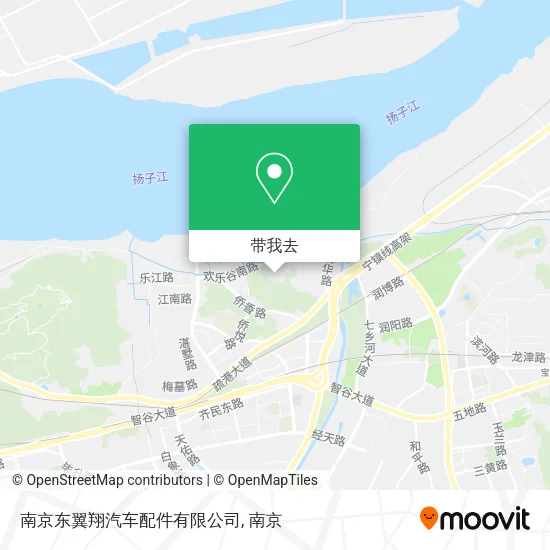 南京东翼翔汽车配件有限公司地图