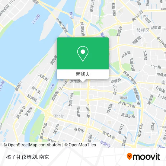 橘子礼仪策划地图
