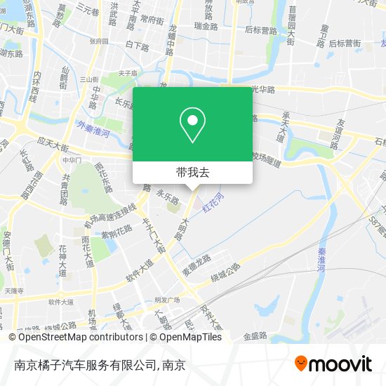 南京橘子汽车服务有限公司地图
