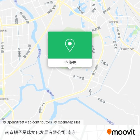 南京橘子星球文化发展有限公司地图