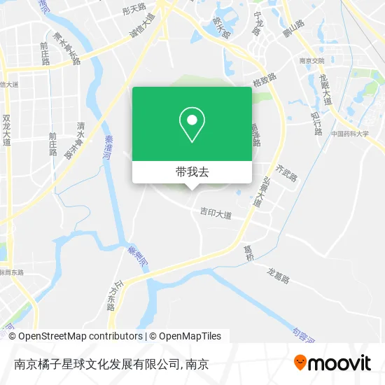 南京橘子星球文化发展有限公司地图