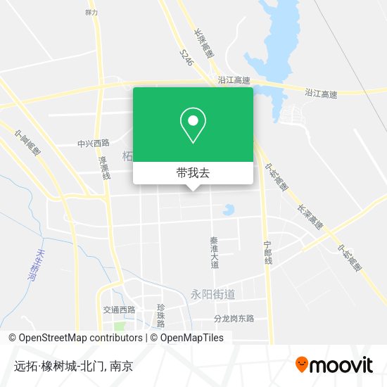 远拓·橡树城-北门地图