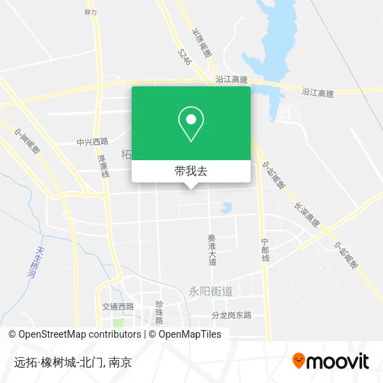 远拓·橡树城-北门地图