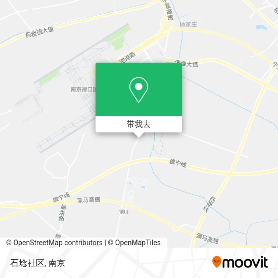 石埝社区地图