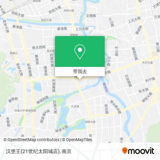 汉堡王(21世纪太阳城店)地图