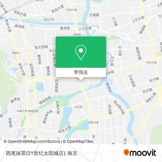 西尾抹茶(21世纪太阳城店)地图