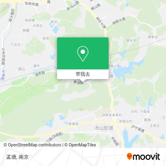 孟塘地图