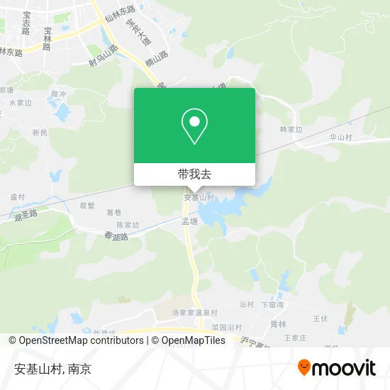 安基山村地图