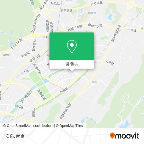 安泉地图