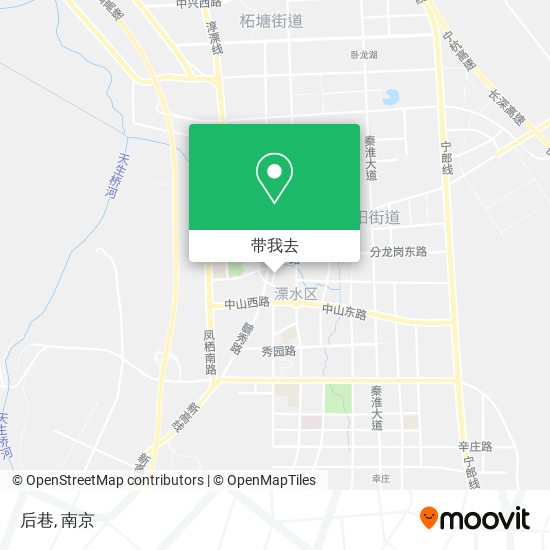 后巷地图