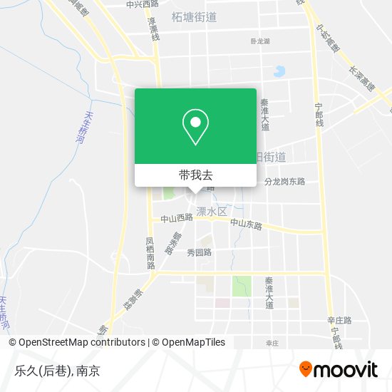 乐久(后巷)地图